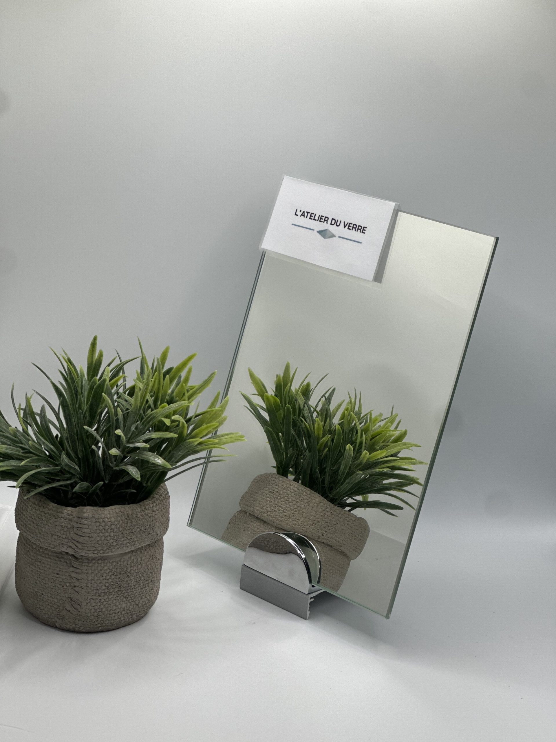 Miroir Clair glace argentée épaisseur 3mm