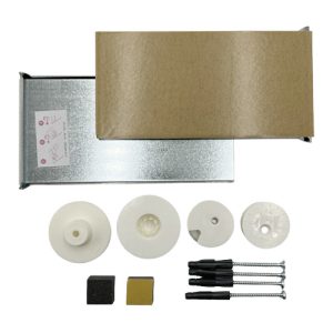 Set de fixation invisible pour miroir / crédence jusqu'à 2.4 m²